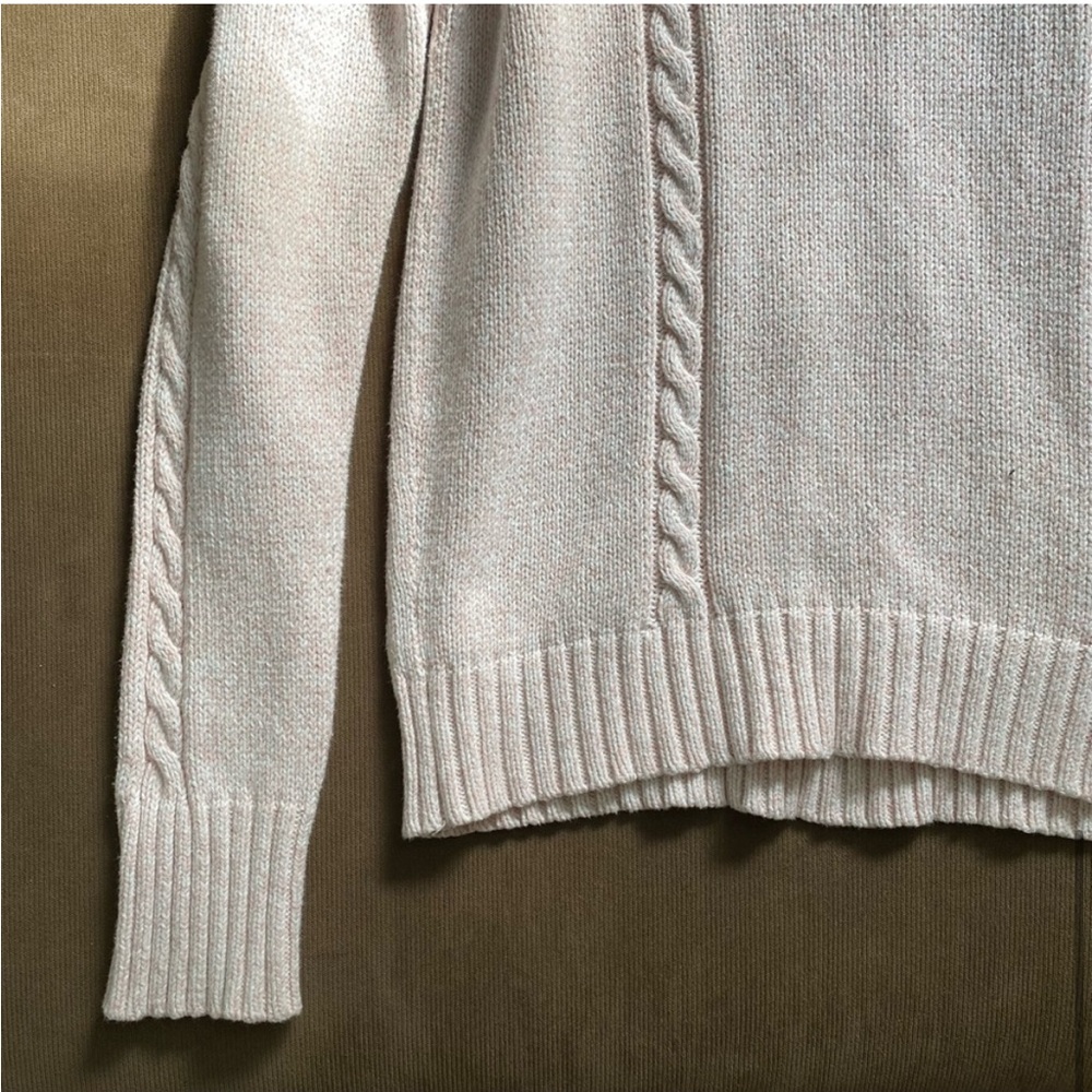 Liz Claiborne Blush Pink Turtleneck - Picture 6 of 6
